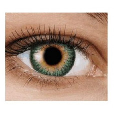 Контактные линзы месячные OK Vision Fusion Green-Yellow (2 линзы)