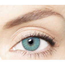 Контактные линзы месячные OK Vision Fusion Turquoise (2 линзы)